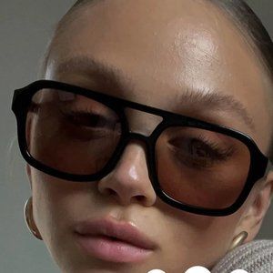 VEHLA SUNGLASSES DIXIE - BLACK/TOFFEE